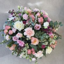 bouquet de fleurs en rond