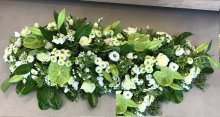 bouquet de fleur blanc vert